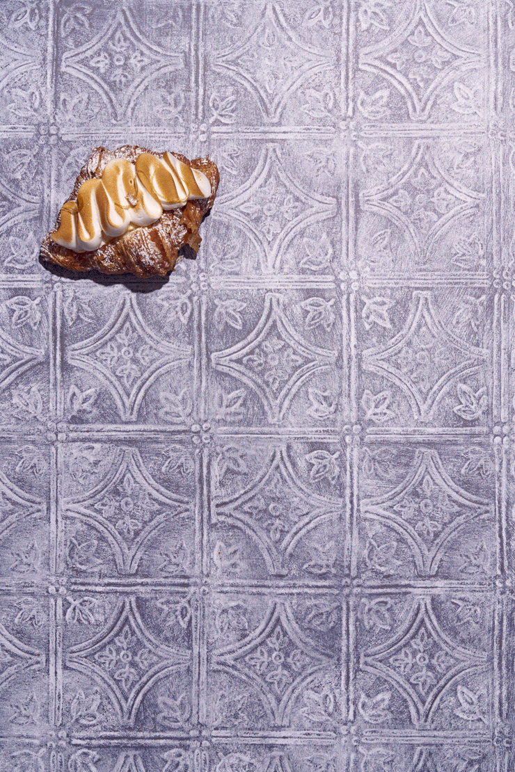 A GIF of a sampling of delicious French pastries.