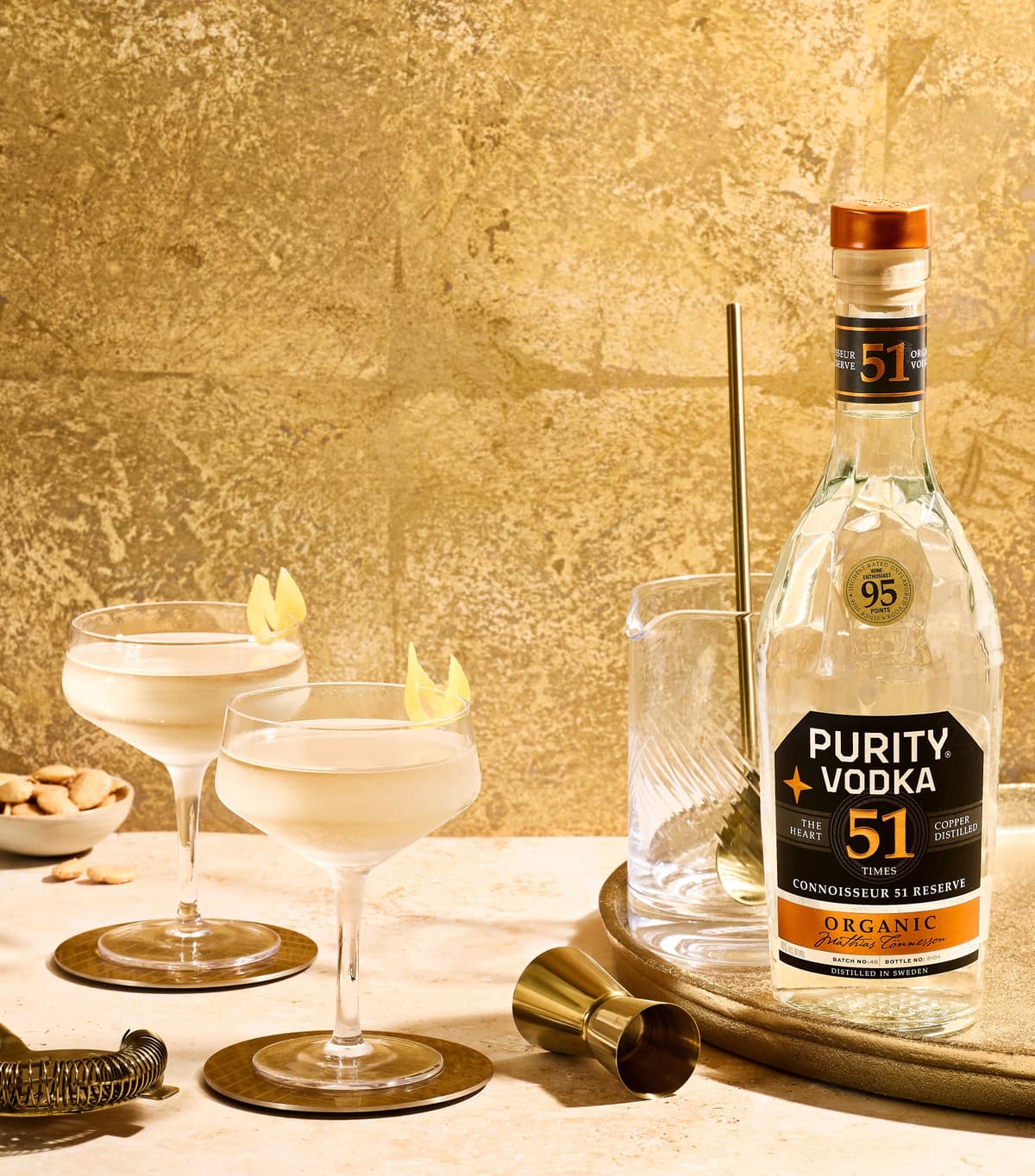 Purity Vodka Vesper Martini