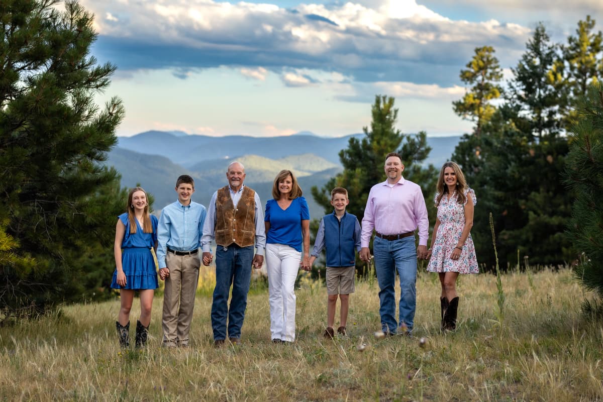 Family outdoor photography