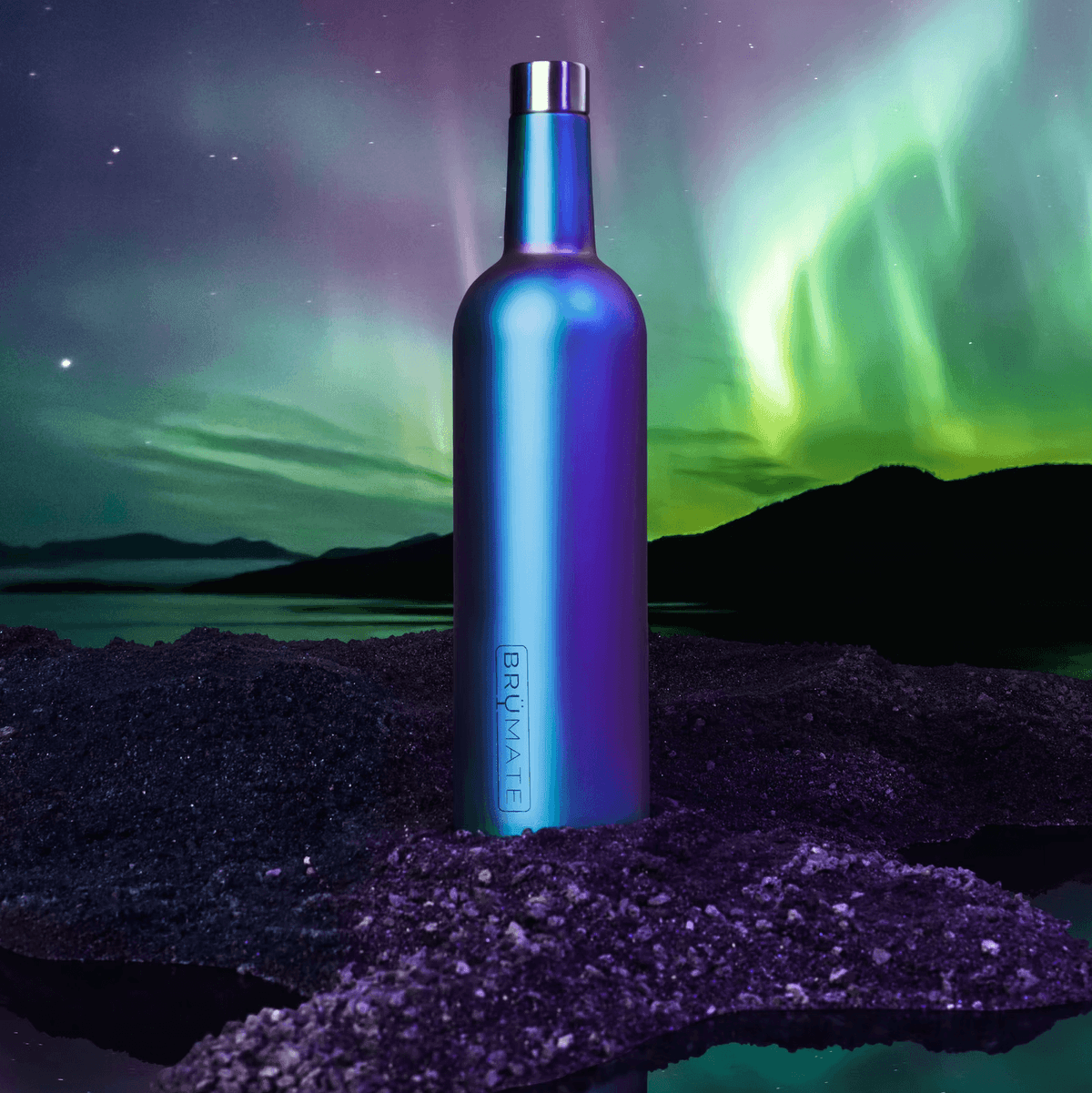 Styled image highlighting a new launch for Brümate