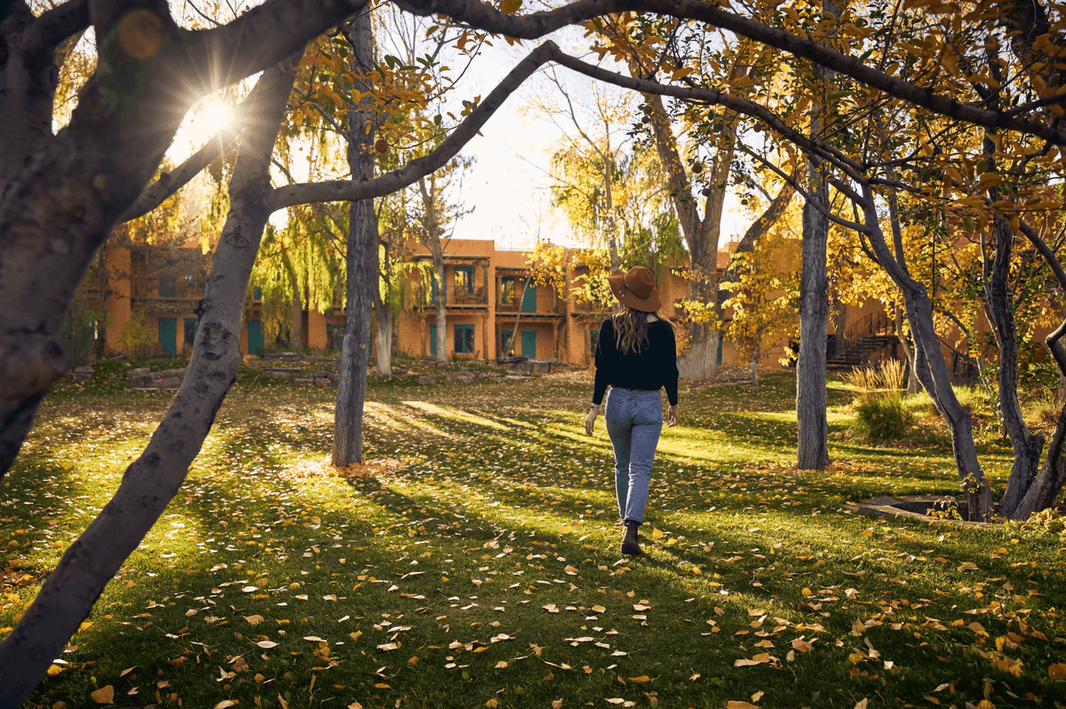 Lifestyle hospitality shoot for El Monte Sagrado in Taos, NM